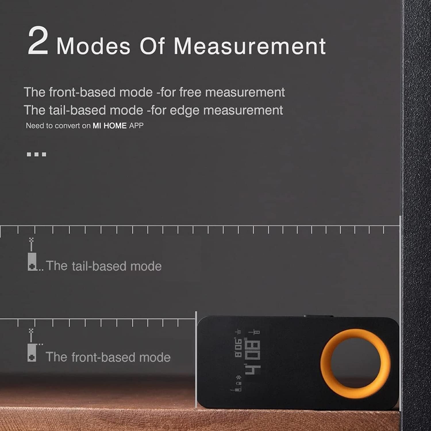 HOTO Laser Measurement Tool with Bluetooth